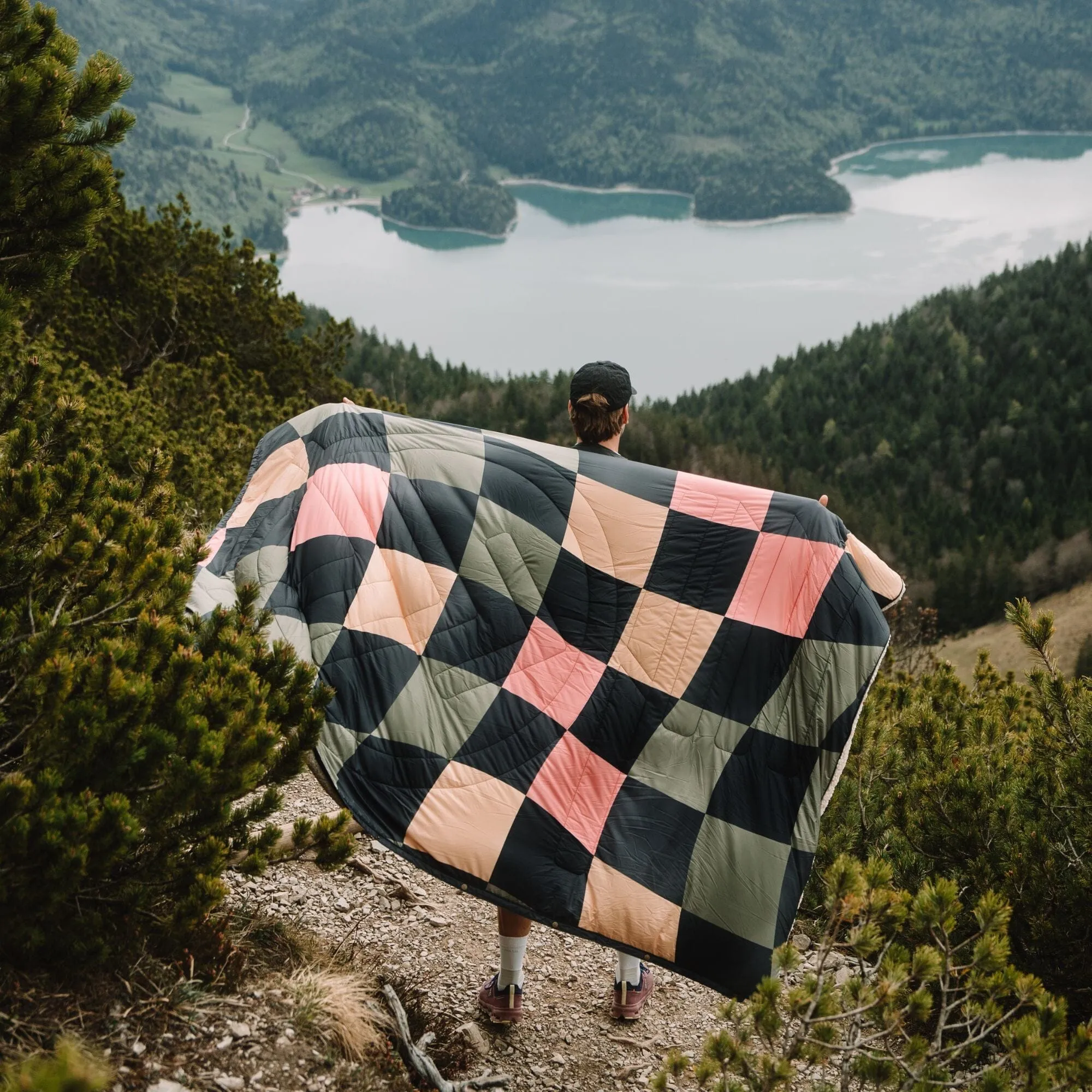 CloudTouch Fleece Poncho Blanket | 4-in-1