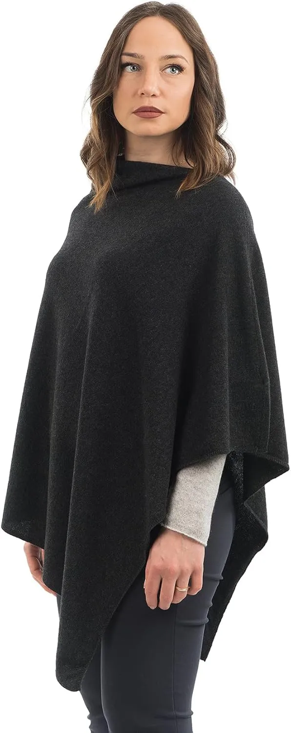 Dalle Piane Cashmere - Poncho cashmere blend - Made in Italy