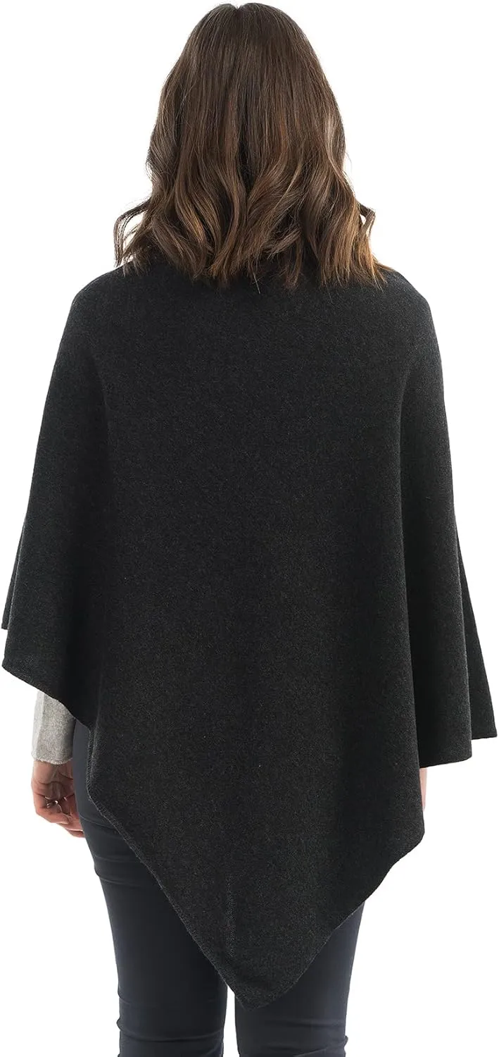 Dalle Piane Cashmere - Poncho cashmere blend - Made in Italy