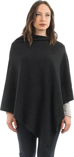 Dalle Piane Cashmere - Poncho cashmere blend - Made in Italy