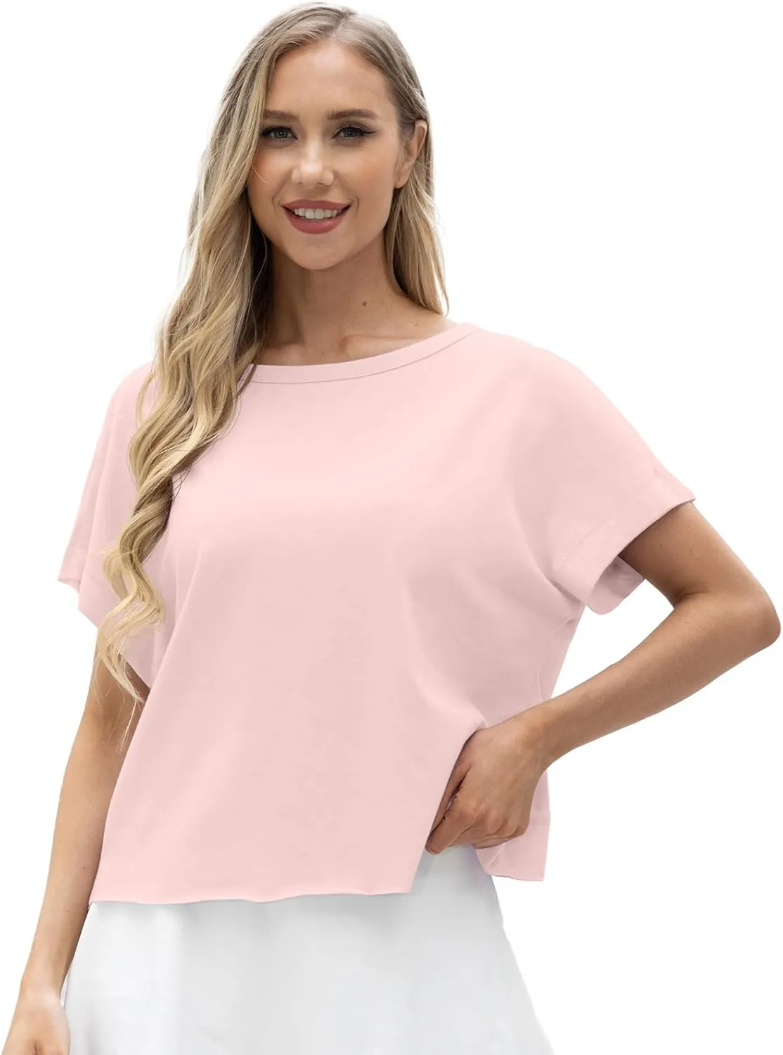 GRECERELLE Women's Open Back Workout Tops Backless Athletic Shirts Casual Crop Running Tee Y2k Yoga
