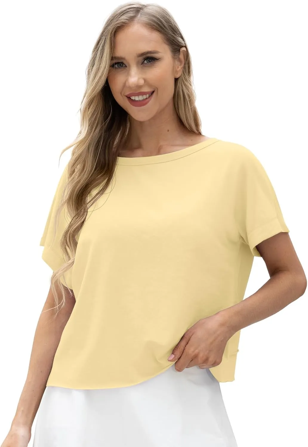 GRECERELLE Women's Open Back Workout Tops Backless Athletic Shirts Casual Crop Running Tee Y2k Yoga