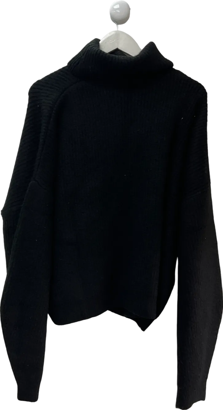 Raere Black Duana High Neck Sweater UK M
