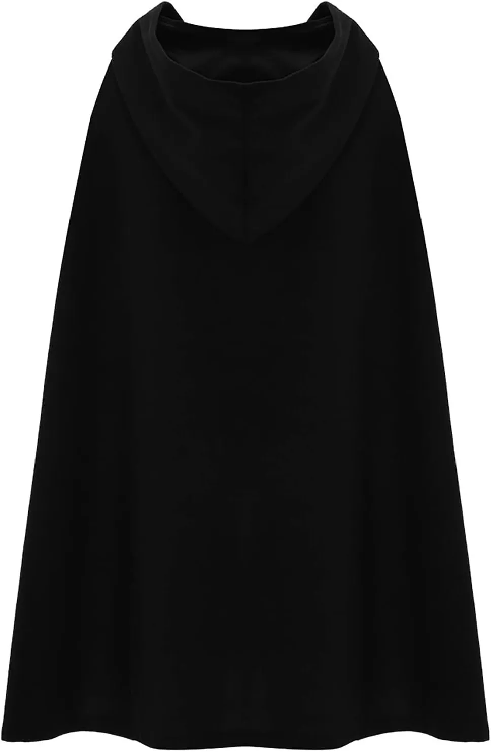XUNRYAN Women's Winter Fall Wool-Blend Hooded Cape Coats Poncho Cropped Cloak with Hood Halloween Christmas Costumes